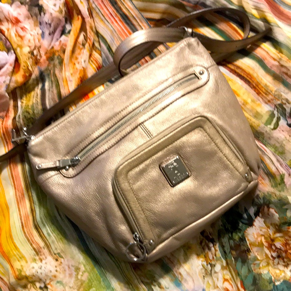 Leather Tignanello with Interior Wallet